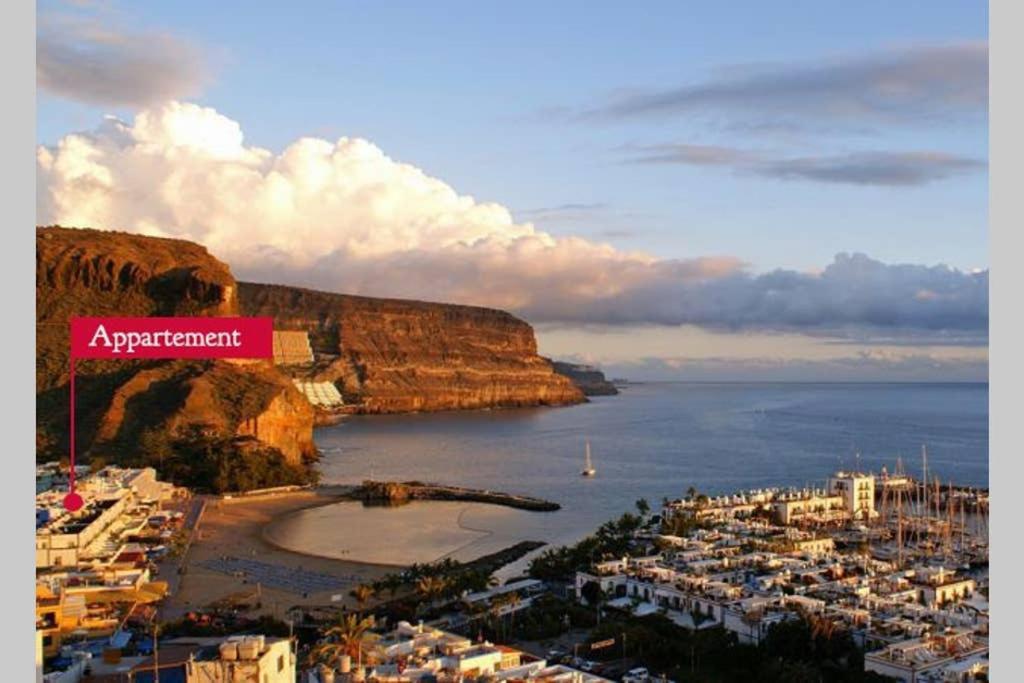 Charmante Wohnung Direkt Am Meer, Kostenloses Wlan プエルト・デ・モガン エクステリア 写真