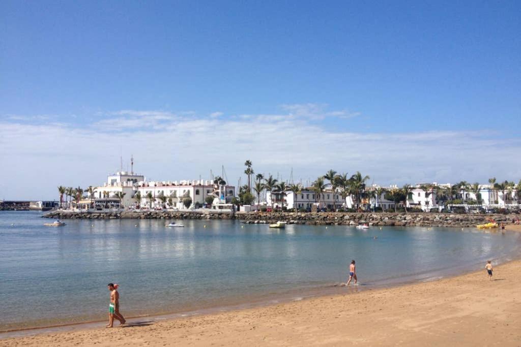 Charmante Wohnung Direkt Am Meer, Kostenloses Wlan プエルト・デ・モガン エクステリア 写真