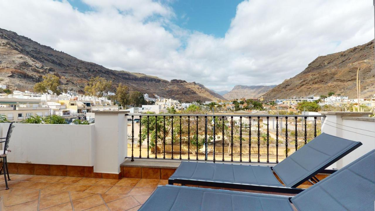 Charmante Wohnung Direkt Am Meer, Kostenloses Wlan プエルト・デ・モガン エクステリア 写真