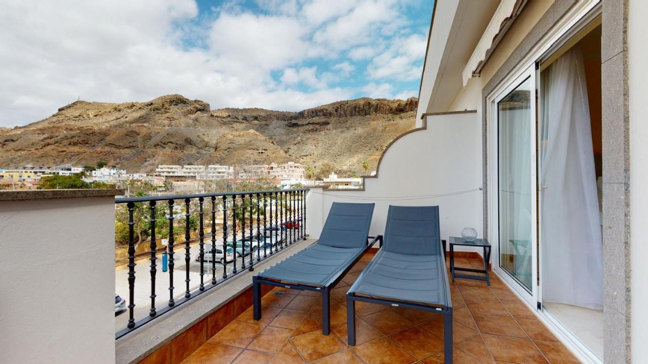 Charmante Wohnung Direkt Am Meer, Kostenloses Wlan プエルト・デ・モガン エクステリア 写真